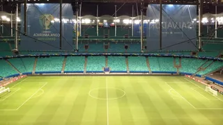 Así luce el Arena Fonte Nova a un día del duelo entre Chile y Ecuador