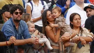 Jarry vivió un lindo momento en familia tras disputar su primera final de Masters 1000