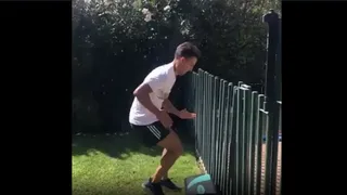 Diego Buonanotte exhibió la enérgica serie de trabajos que realizó en cuarentena