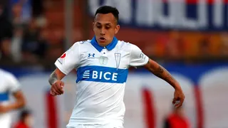 Fabián Orellana fue expulsado ante la U por violenta reacción tras infracción de Ojeda