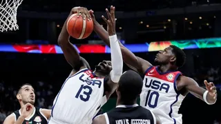 Estados Unidos barrió con Jordania y avanzó invicto en el Mundial