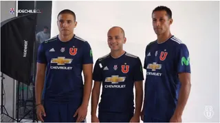 La divertida sesión de fotos de Universidad de Chile