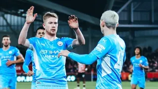 Phil Foden le dio el triunfo a Manchester City sobre Brentford en nueva jornada de la Premier