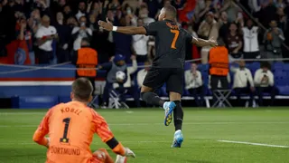 Mbappé y Hakimi lideraron el triunfo de PSG sobre Borussia Dortmund en la Champions