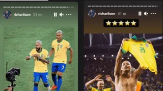 Richarlison volvió a provocar a hinchas sudamericanos con sus posteos