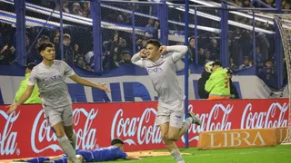 Thomas Galdames anotó su primer gol por Godoy Cruz y desató polémica con festejo ante Vélez
