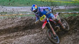Benjamín Herrera logró el cuarto lugar en una nueva ronda del Enduro GP