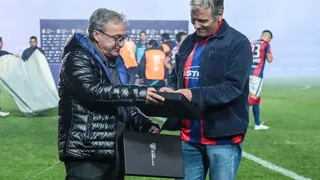 El actor Viggo Mortensen fue homenajeado por San Lorenzo antes del duelo con River Plate