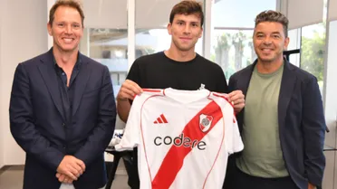 “Siempre me gustó mucho River”: Tapia sueña con su debut y elogia a su nuevo club