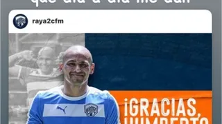 Humberto Suazo se despidió de Raya2: “Gracias por todo”