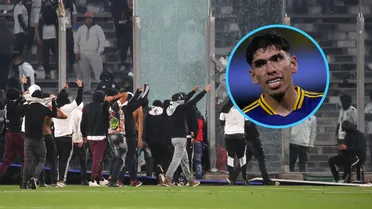 En Argentina aludieron a Carlos Palacios tras los graves incidentes en el Estadio Monumental