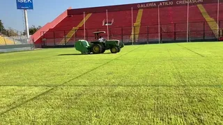 Los trabajos de Unión Española para que cancha de Santa Laura esté lista en duelo con Palestino