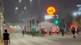Sigue la pesadilla: Nuevos incidentes fuera del Monumental tras la suspensión del Colo Colo vs Fortaleza