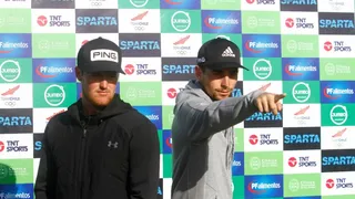 Niemann y Pereira pusieron a prueba su talento en cuatro divertidos desafíos armados por el Team Chile