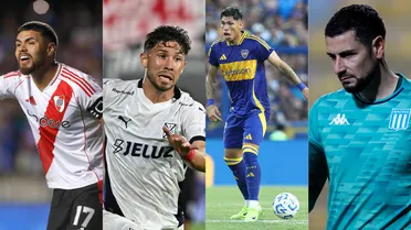 La mayoría como titulares: Los chilenos serán protagonistas de la fecha de clásicos en Argentina