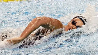 Kristel Köbrich ganó su tercer oro en campeonato de natación realizado en Argentina