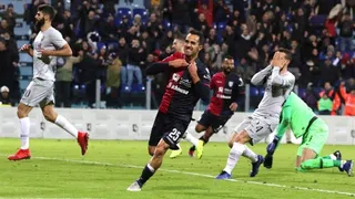 Cagliari logró agónico empate que aumentó la sequía de triunfos de AS Roma
