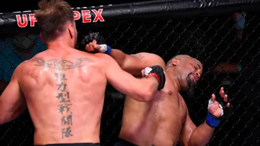 UFC: Las mejores acciones del triunfo de Miocic ante Cormier
