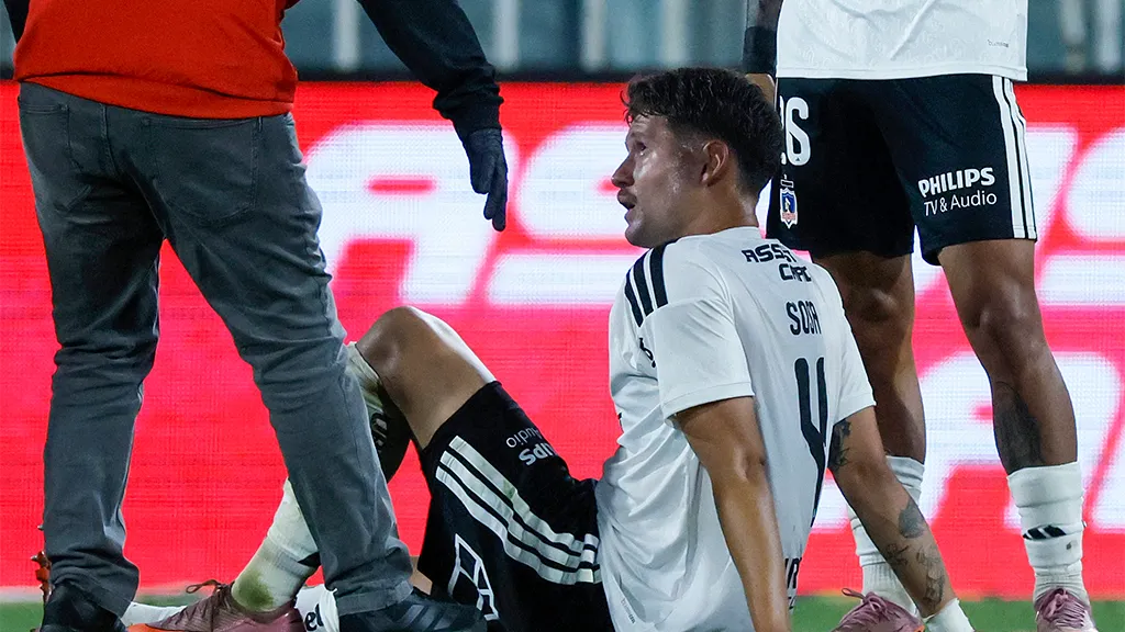 La lesión de Joaquín Sosa / Photosport