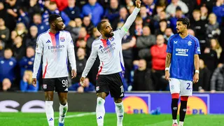 Lyon fue hasta Escocia para pasarle por encima a Rangers en UEFA Europa League