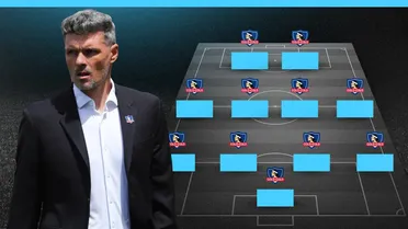 Ortiz se aburrió de experimentar con Vidal e hizo un radical cambio en la formación de Colo Colo