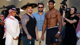 Andy Ruiz registró más peso que cuando venció a Joshua en su anterior pelea