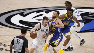 Dallas contó con un tremendo Doncic para seguir con vida en la final del Oeste ante los Warriors