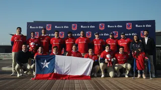 La despedida de Los Cóndores en el aeropuerto antes de su viaje a Francia para el Mundial