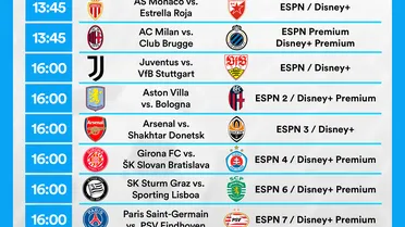 Partidos de hoy, martes 22 de octubre: Horarios y cómo ver fútbol en vivo