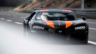 Bugatti Chiron superó la barrera de los 490 km/h