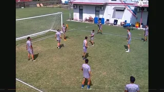 El tremendo pelotazo que se “comió” un jugador de San Marcos de Arica durante una práctica