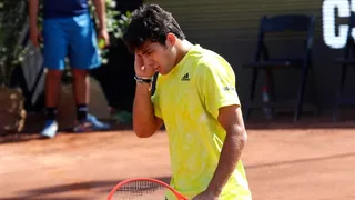 Cristian Garin perdió terreno en la clasificación mundial de la ATP