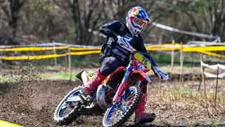 Benjamín Herrera apunta al podio en el Campeonato Italiano de Enduro