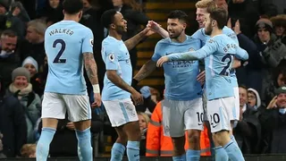 Manchester City aplastó a Leicester con un “póker” de Sergio Agüero