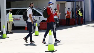 Cargado de ilusión: Así fue el viaje de la Roja a Lima para enfrentar a Perú