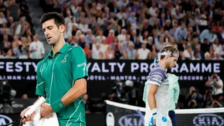 Dominic Thiem y Novak Djokovic chocan por el título en el Abierto de Australia