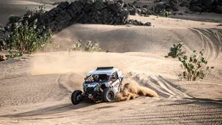 Francisco “Chaleco” López rozó el podio en la primera etapa del Dakar en Side by Side