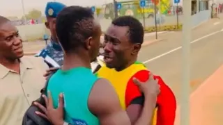 La increíble emoción de un hincha senegalés por encontrarse con Sadio Mané