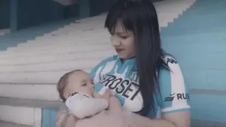 Racing de Avellaneda presentó camiseta para mujeres en período de lactancia