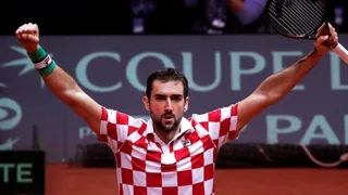 Marin Cilic amplió ventaja croata y dejó a Francia contra las cuerdas en la final de Copa Davis
