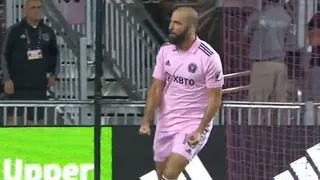 Gonzalo Higuaín anotó un golazo en victoria de Inter Miami en la MLS