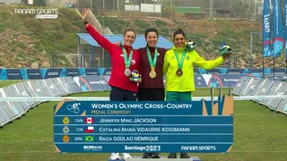 ¡Con Chile en el podio! La actuación de Catalina Vidaurre en el mountainbike panamericano