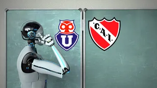 Así le irá a U de Chile vs Independiente por Copa Sudamericana, según la IA