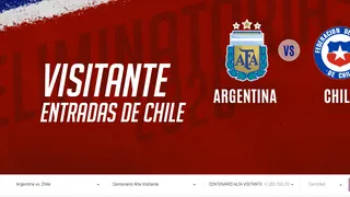 Los DESMEDIDOS PRECIOS de las entradas para los chilenos en el partido contra Argentina