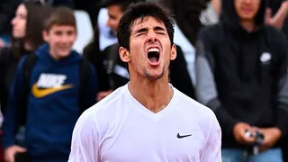 Cristian Garin conoció la programación para duelo con el estadounidense Tommy Paul en Roma