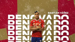 ¡Se queda! Unión Española renovó a Bastián Yáñez hasta el año 2024