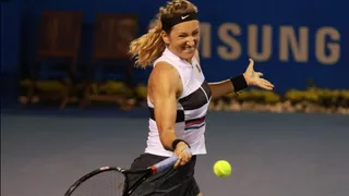 Victoria Azarenka se despidió del torneo de Acapulco tras caer ante Sofia Kenin