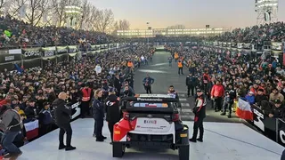 El Rally de Chile tuvo su ceremonia inaugural con la largada protocolar en Los Angeles