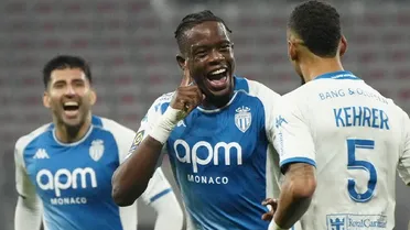 AS Mónaco contó con Guillermo Maripán en victoria clave ante Niza en la Ligue 1