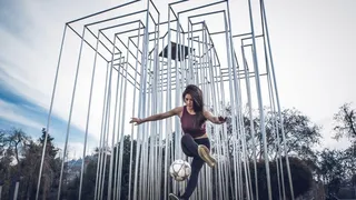 Catalina Vega viaja al Mundial de Freestyle: Mi objetivo es ser campeona